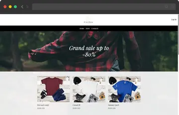 online store website and mobile app template