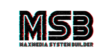 max-media.io system builder logo 